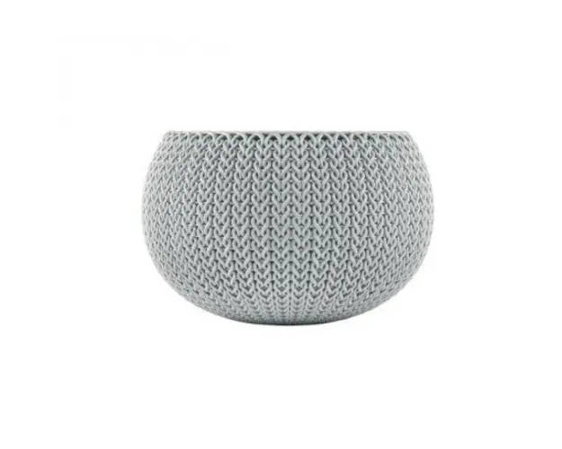 Ghiveci Cozies M Cloudy, gri, 9.4 L