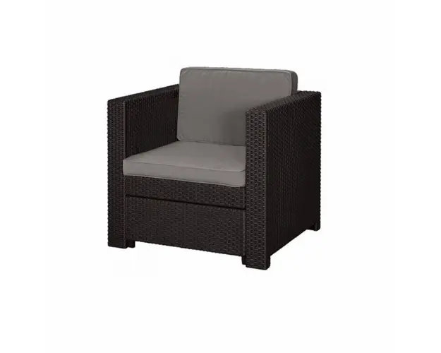 Scaun imitatie rattan maro Provence