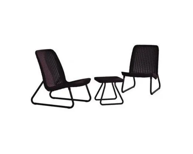 Set mobilier gradina Curver Rio Patio, maro
