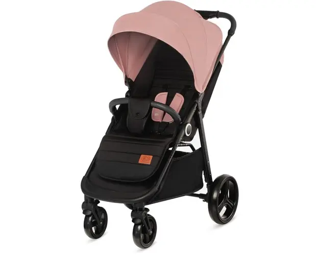 Carucior sport, ultra compact, Kinderkraft Grande Plus, 0-22 kg, pink