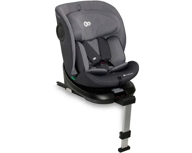 Scaun auto I-size, 40-150 cm, Kinderkraft I-360, grey