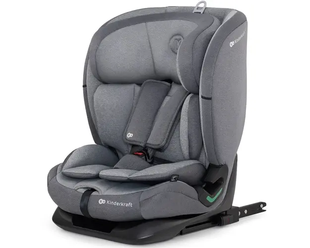 Scaun auto I-size, 76-150 cm, Kinderkraft Oneto 3, ISOFIX, cool grey