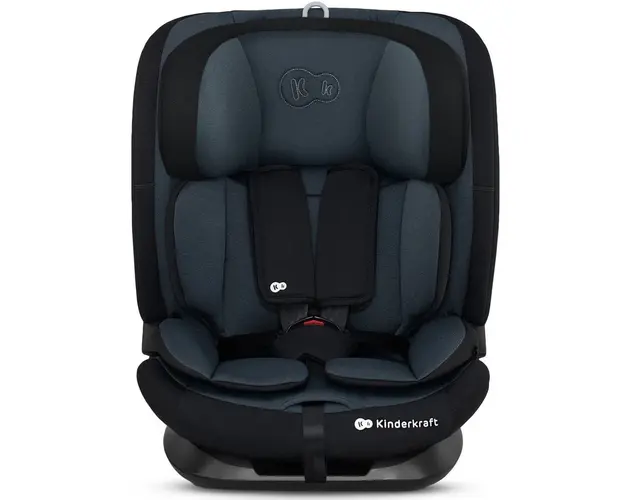Scaun auto I-size, 76-150 cm, Kinderkraft Oneto 3, ISOFIX, graphite black