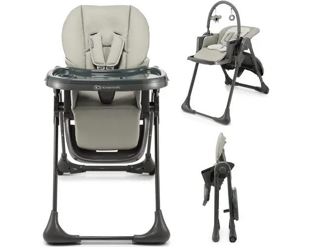 Scaun de masa, Kinderkraft Tummie, grey