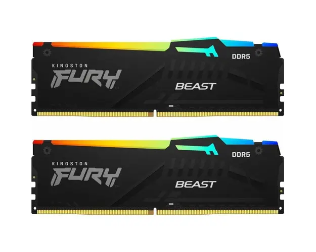Memorie FURY Beast RGB 16GB DDR5 5600MHz CL40 Dual Channel Kit