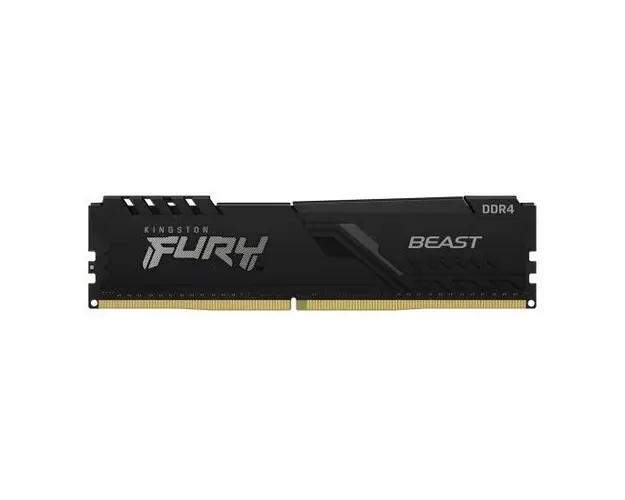 Kit Memorie FURY Beast Black 16GB (2 x 8GB) DDR4, 3600 MHz CL17