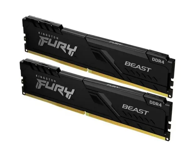 Memorie Fury Beast 8GB (2x4GB) DDR4 3200MHz CL16 Dual Channel Kit