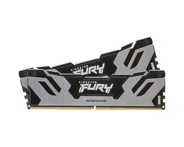 Memorie DDR5, 32GB, 6000MHz, CL32, 1.35V, FURY Renegade Silver, Kit of 2