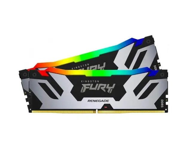 Memorie DDR5, 32GB, 6400MHz, CL32, 1.35V, FURY Renegade, RGB, Kit of 2