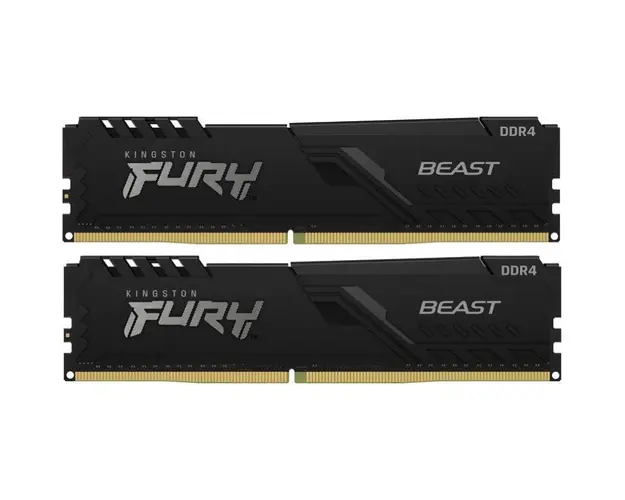 Memorie RAM FURY Beast, DDR4, 64GB (Kit 2x32GB), 3600MHz, CL18