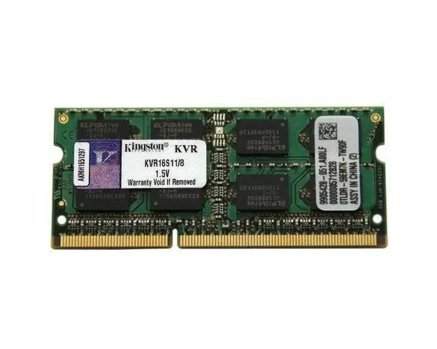 Memorie SODIMM DDR III 8GB, 1600MHz KVR16S11/8
