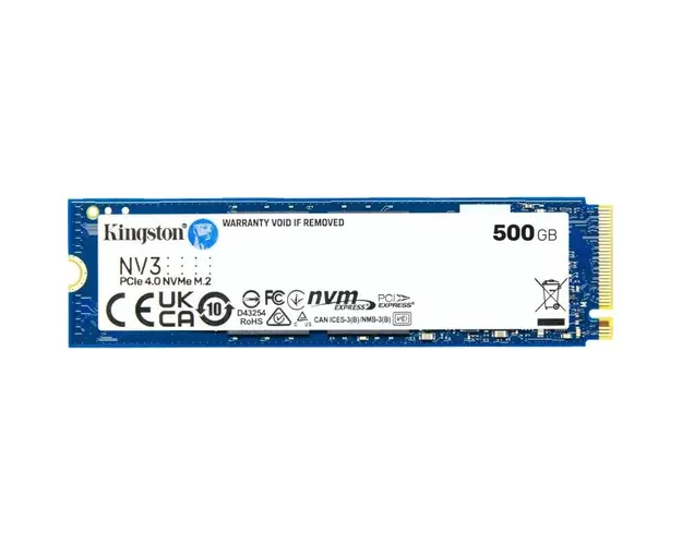 SSD Kingston NV3 500GB PCI Express 4.0 x4 M.2 2280