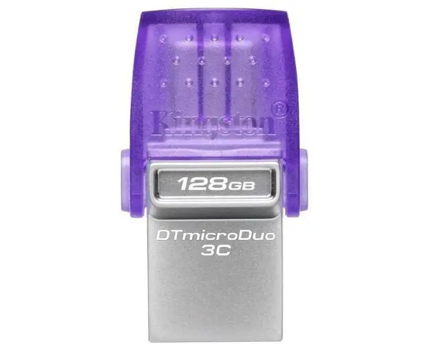 Memorie USB Kingston 128GB DataTraveler microDuo 3C 200MB/s dual USB-A + USB-C