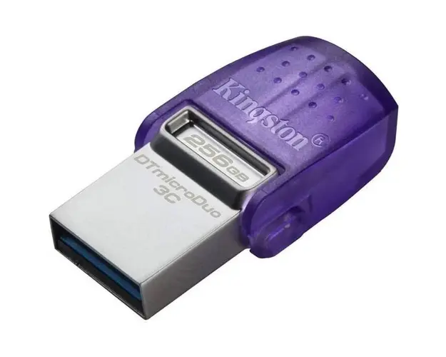Memorie USB Kingston 256GB DataTraveler microDuo 3C 200MB/s dual USB-A + USB-C