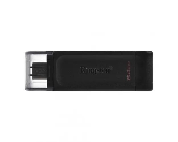 Memorie externa Kingston DataTraveler 70 64GB USB 3.2 Type-C Black