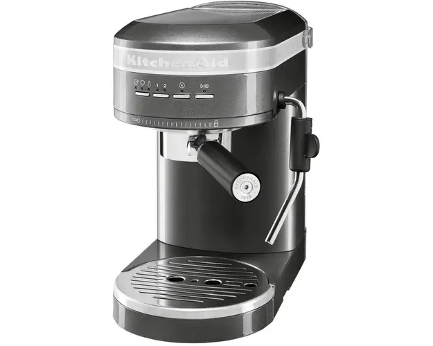 Espressor manual KitchenAid Artisan 5KES6503EMS, 1470W, 1.4 L, Argintiu