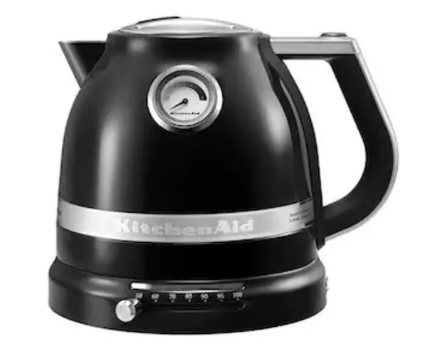 Fierbator electric KitchenAid Artisan onyx Black 5KEK1522EOB, 2400W, 1.5l, Negru