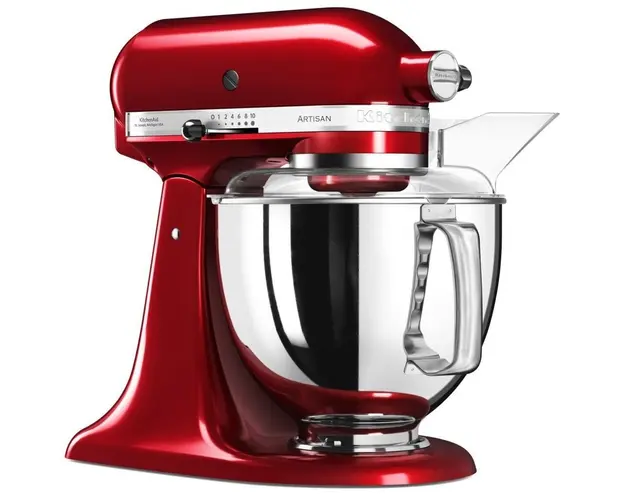 Mixer cu bol KitchenAid Artisan 5KSM175PSECA, 300W, 4.8L, Candy Apple