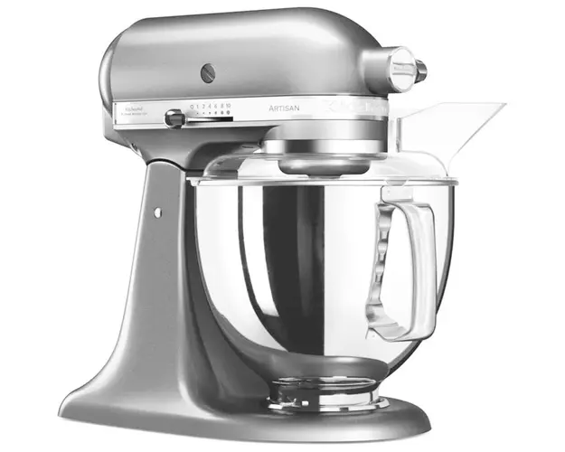 Mixer cu bol KitchenAid Artisan 5KSM175PSECU, 300W, 4.8L, Contour Silver