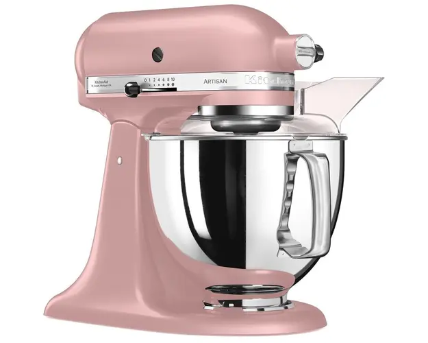 Mixer cu bol KitchenAid Artisan 5KSM175PSEDR, 300W, 4.8L, Dried Rose