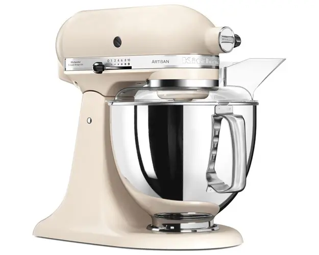 Mixer cu bol KitchenAid Artisan 5KSM175PSEFL, 300W, 4.8L, Fresh Linen