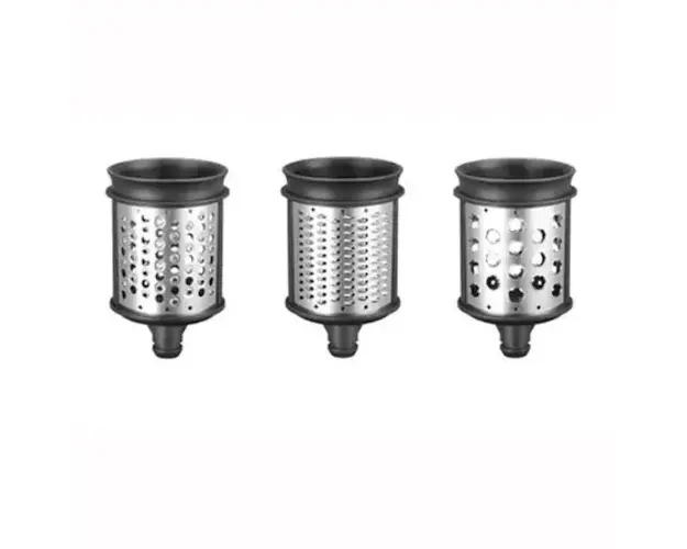 Set 3 cilindri KitchenAid pentru feliat si maruntit legume
