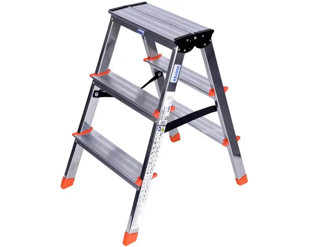 Scara Krause 2 trepte, silver