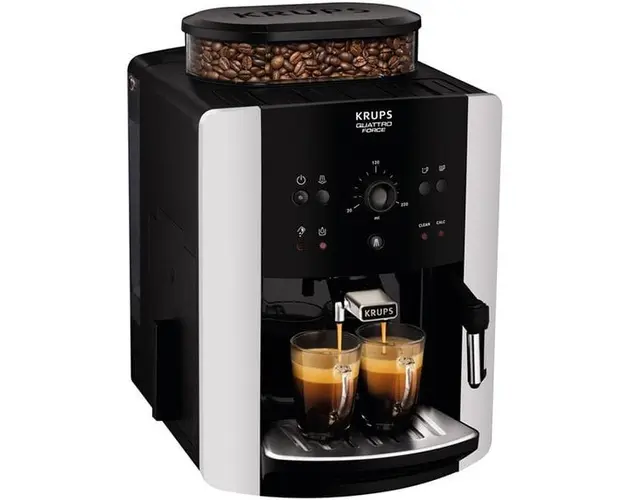 Espressor automat Krups EA811810 Arabica, 1450 W, 15 bari, 1.7 L, Negru