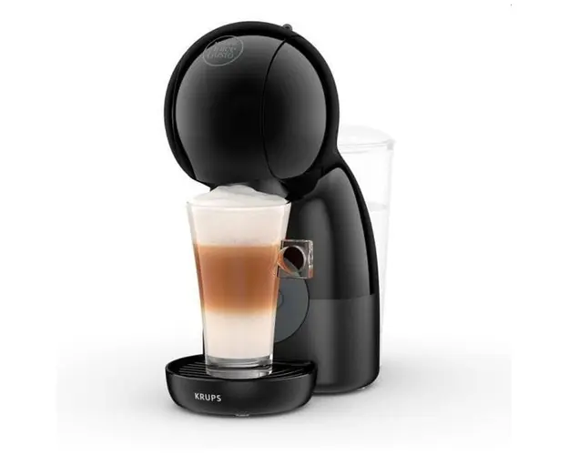 Espressor capsule KRUPS Nescafe Dolce Gusto Piccolo XS KP1A3B30, 0.8l, 1600W, 15 bar, functie Eco, negru