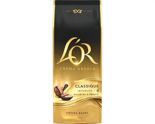 Cafea boabe L&#039;OR Crema Absolu Classique, 1 kg