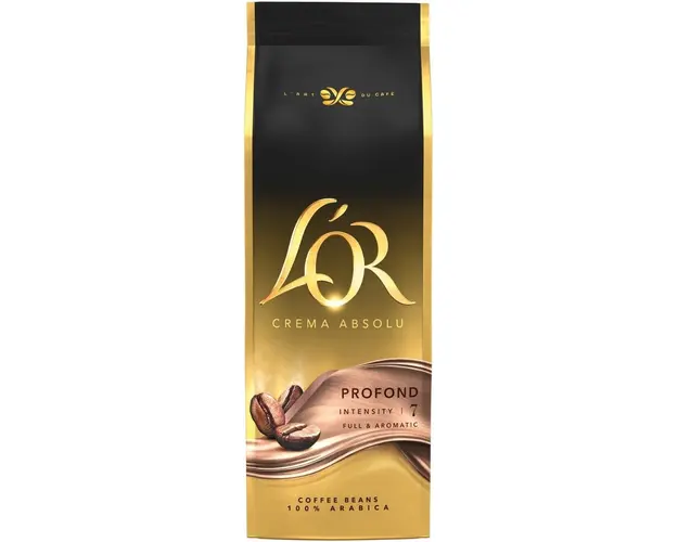 Cafea boabe, L&#039;OR Crema Absolut Profond, 500 g