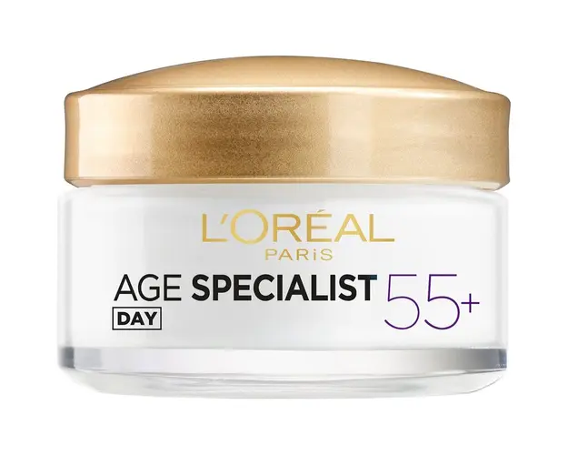 Crema antirid de fata pentru zi L&#039;Oreal Paris Age Specialist 55+, 50 ml