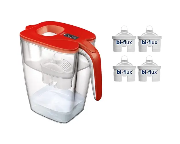 Pachet Cana Laica Big Milano, 4 cartuse, 3.7 L, rosie