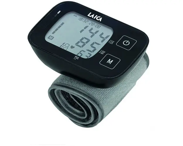 Tensiometru automat de incheietura Laica BM1007, Negru