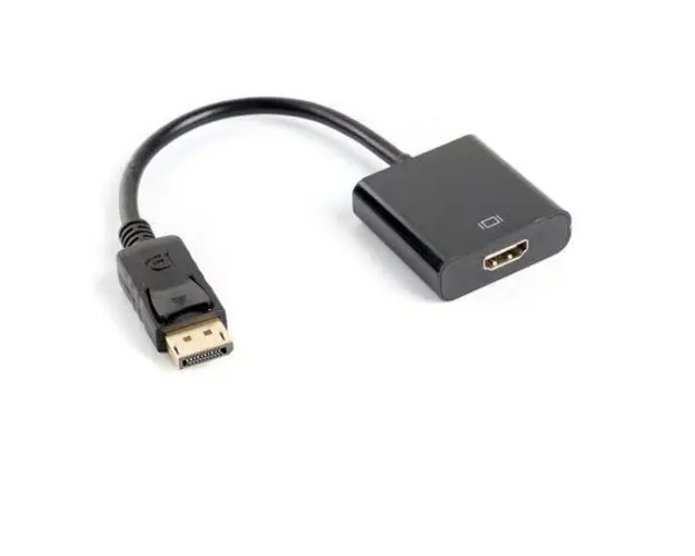 Lanberg adapter Displayport(M)-&gt;HDMI(F) 10cm