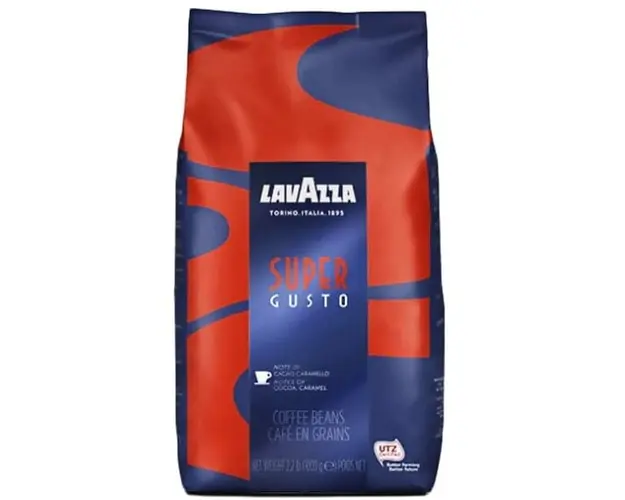 Cafea boabe Lavazza Super Gusto UTZ, 1 Kg