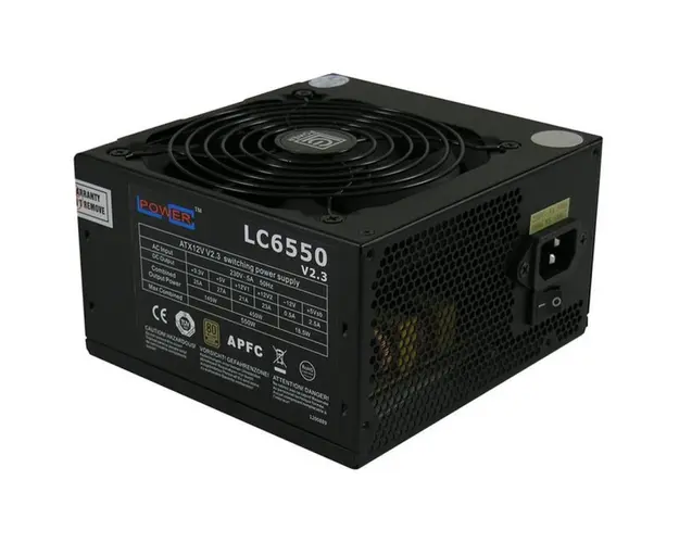 Super Silent Series LC6550 V2.3 - power supply - 550 Watt