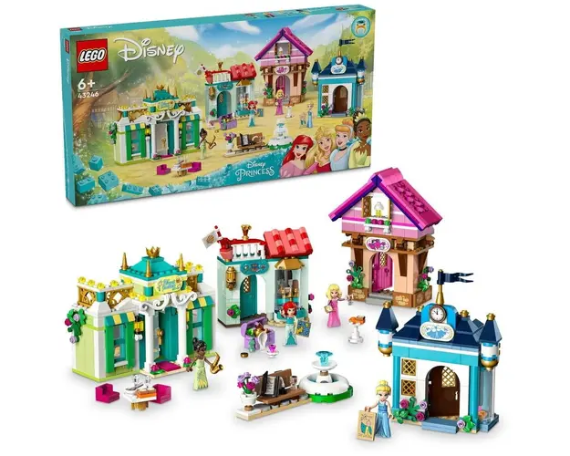 Aventura la piata a printesei Disney 43246, 817 piese, Disney