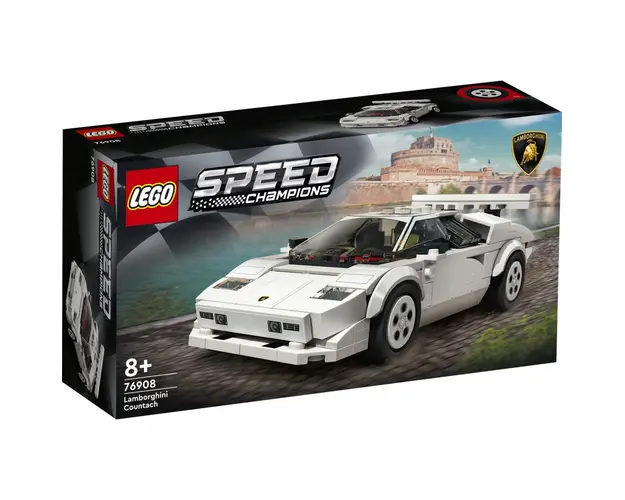 LEGO Speed Champions Lamborghini Countach 76908, 8 ani+, 262 piese