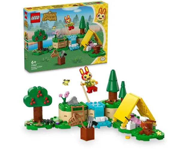 LEGO® Animal Crossing - Activitatile in aer liber ale lui Bunnie 77047, 164 piese