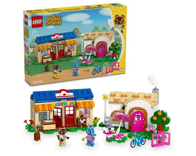 LEGO® Animal Crossing - Nook&#039;s cranny si casa lui Rosie 77050, 535 piese
