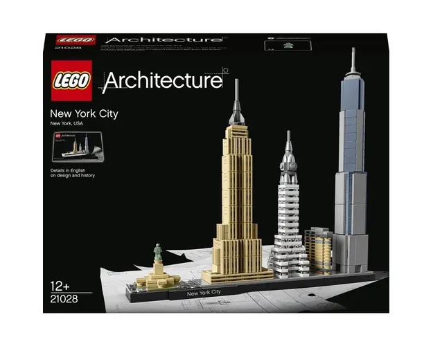 LEGO Architecture - New York 21028, 598 piese