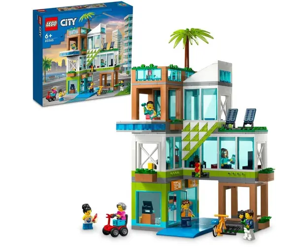 LEGO® City - Bloc de apartamente 60365, 688 piese