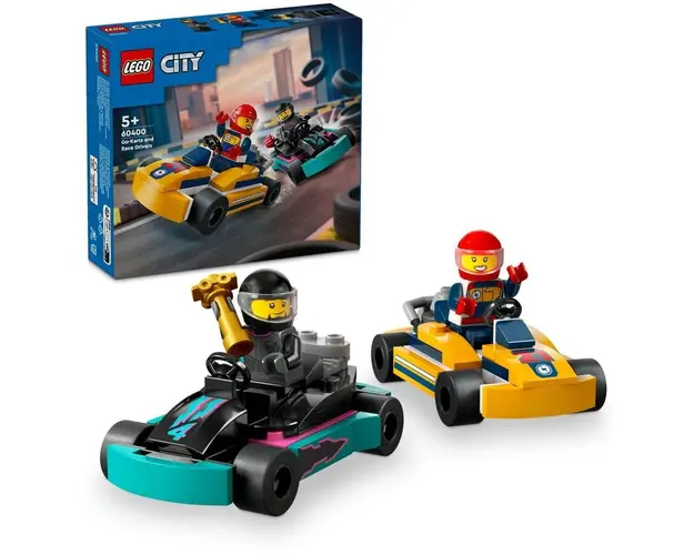 LEGO® City - Carturi si piloti de curse 60400, 99 piese