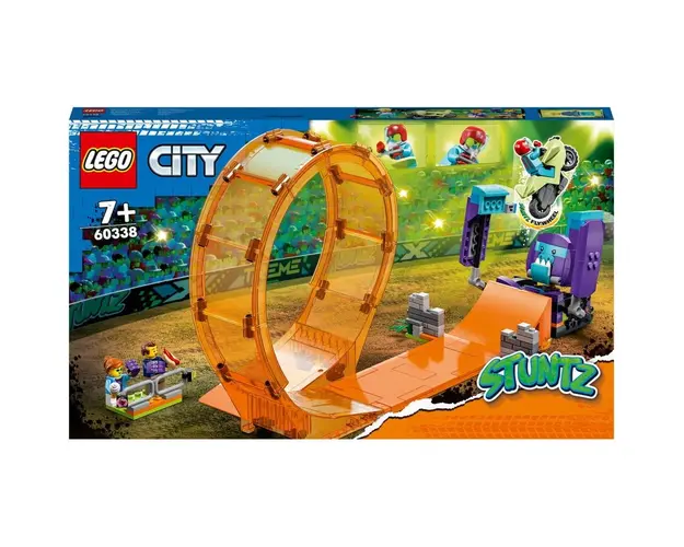 LEGO® City - Cascadorie zdrobitoare in bucla 60338, 226 piese