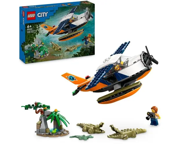 LEGO® City - Hidroavionul unui explorator al junglei 60425, 177 piese