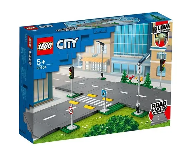 LEGO City Placi de drum 60304, 5 ani+, 112 piese
