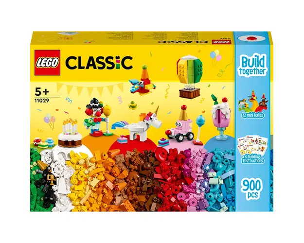 LEGO® Classic - Cutie de petrecere creativa 11029, 900 piese