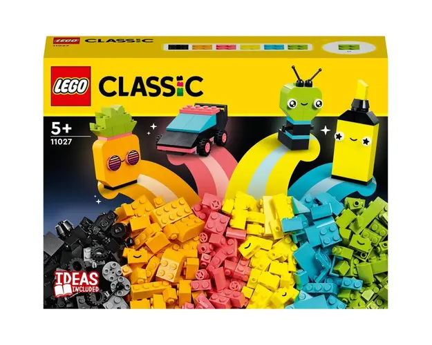 LEGO® Classic - Distractie creativa cu neoane 11027, 333 piese