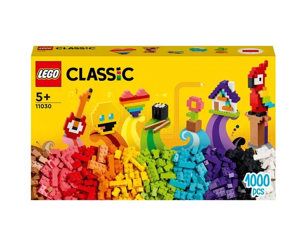 LEGO® Classic - O multime de caramizi 11030, 1000 piese